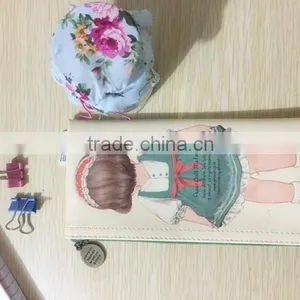Fashion Funny Clear Cartoon Wholesale pu School Unbranded Pencil Case Pattern Customizable for Girl thumbnail-2
