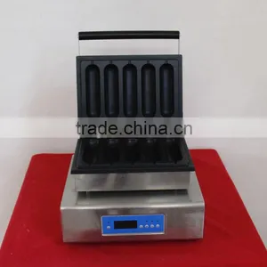 2015 New Design Automatic Digital Commercial Hot Dog Machine Lolly Waffle Maker French Sausage Maker thumbnail-1