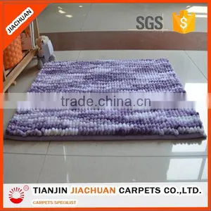 Washable Fluffy Shing Noodle Chenille Bath Mat thumbnail-5