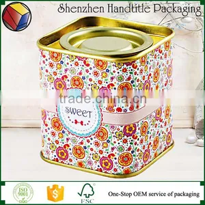 Lovely and Colorful Tin Tea Tin Hot Sale Christmas Gift thumbnail-6