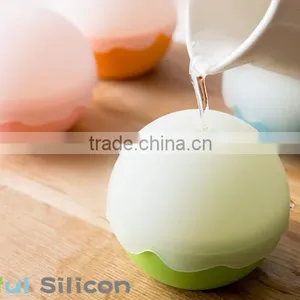 Wave Edge Ultra Slow Melting Single Silicone Ice Ball Maker Ice Spheres thumbnail-2