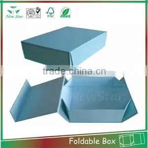 Foldable Garment Packaging Folable Box, Foldable Shoe Box Wholesales thumbnail-1