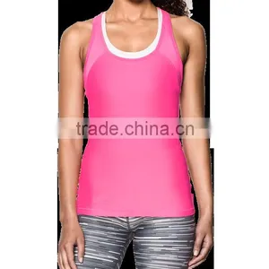 Athletic Sports Running Yoga Wear Designer Workout Clothes for Women Tank Top thumbnail-3