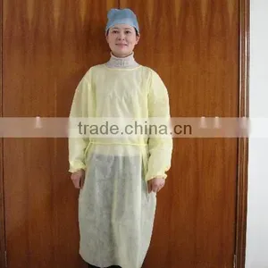 Disposable Yellow pp Surgical Gown thumbnail-1