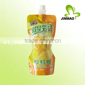 Special Shape Plastic Spout Bag for Juice Packaging thumbnail-1