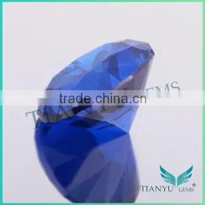Wholesale 112# Color Synthetic Gemstone Round Lab Diamonds Spinel for Jewelry Wax Casting thumbnail-2