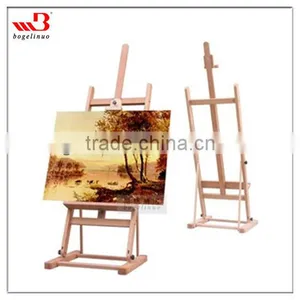 in Stock 55x55x171(237)cm Small Beech Wood Studio Easel thumbnail-1