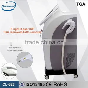 Multifunction 3 in 1 Ipl rf Elight Yag Laser for Hair Removal Skin Tightening Freckle Removal thumbnail-5