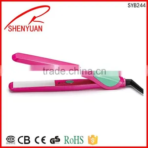 China Wholesale Supplier Professional Hair Straightener Flat Iron Hair Styler Ceramic Straightening Iron 230C thumbnail-1