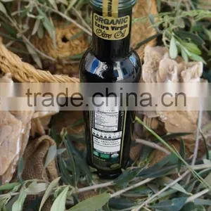 Pure Natural Extra Virgin Olive Oil. Organic Olive Oil With FDA Certification. Dorica Glass 500 ml Bottle thumbnail-3