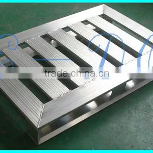 Aluminum Stackable Pallet for Construction Material thumbnail-1