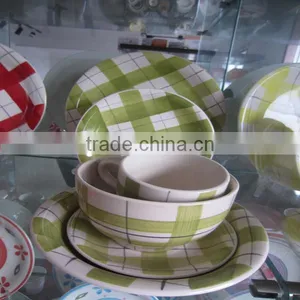Handpainted Stoneware Tableware Dinner Sets thumbnail-1
