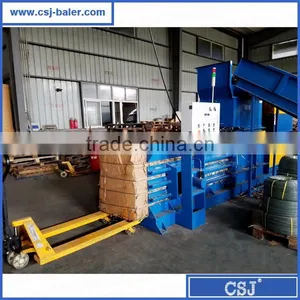 Manufacturer Paper Cardboard Semi-automatic Compactor Machine thumbnail-3