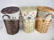 Bamboo Basket Crate Gift / Basket Hand Basket/ Bamboo Basket Wholesale thumbnail-1