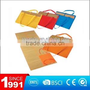 Portable Beach Straw Picnic Mat thumbnail-1