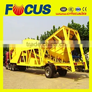 Movable Concrete Mixing Station Yhzs75 Mobile Concrete Batching Plant thumbnail-2