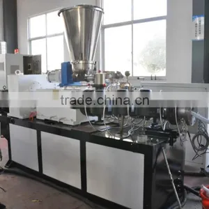 PVC Pipe Conical Plastic Twin Screw Extruder Machinery thumbnail-5