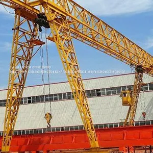 Высококачественная мобильная портальная крана с грузоподъемностью 5 тонн thumbnail-1