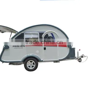 Hot Selling Fibber Glass Mini Caravan Trailer thumbnail-6