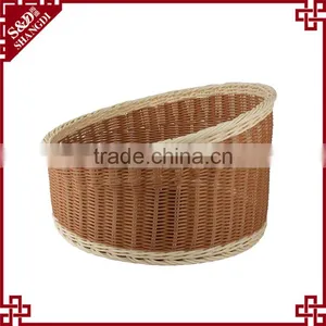Handcraft Decoration Rattan Bakery Store or Supermarket Using Bread Display Stand thumbnail-1