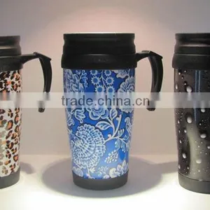Fashional Double Wall Plastic Tumbler, Plastic Decorative Tumblers thumbnail-1