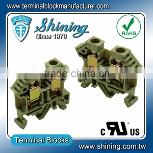 TF-10 Euro Type 600V 53A Screw Clamp 10mm Din Wire Connector thumbnail-4