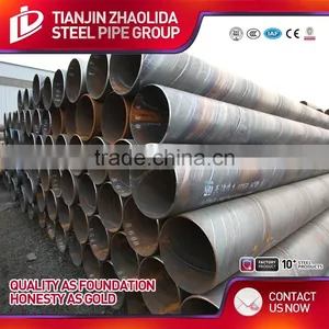 24" API 5L Spiral Welded Steel Pipe SSAW of Price thumbnail-1