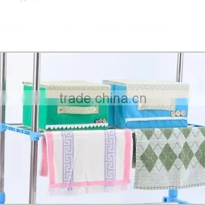 Clothes Rack Clothes Drying Rack With Shelves thumbnail-3