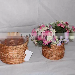 Beautifully Made Small Wicker Basket Cheap for Storage thumbnail-1