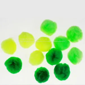Green DIY Polypropylene Pompom thumbnail-1