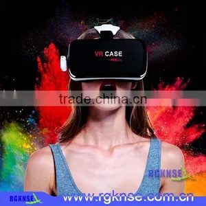 New Arrival VR CASE 6th Virtual Reality 3D Glasses Headset for 3D Videos and Games thumbnail-1