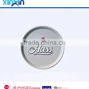 PP/PS Plastic Round Snack Serving Tray/anti-skid Anti-slip Tray/ thumbnail-1