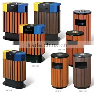 Outdoor Waste Container for Hotel Garden Park Hospital Airport School thumbnail-2