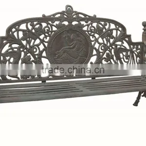 Trade Assurance Garden Furniture Antique Cast Iron Bench Supplier thumbnail-1