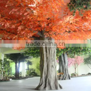 Factory Price Hot Sale Artificial Red Maple Trees thumbnail-1