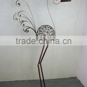 Garden Decor Metal Animal Peacock thumbnail-4