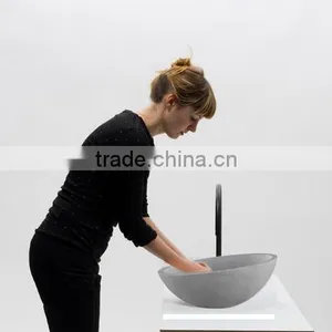 Modern Bathroom Design Oval Sinks Bathroom Wash Basin Sink thumbnail-5