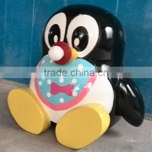 FRP Cartoon Penguin Figure thumbnail-2