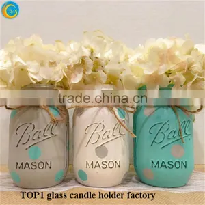 Light Pink Clored Mason Jar Wedding Invitations Yufeng thumbnail-5