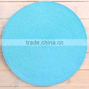 Blue Color Woven pp Placemat/tablemats thumbnail-1