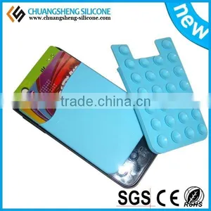 1 Pcs Anti-slip Silicone Suction Cup Mat Phone Holder Rectangle Sucker for Cellphone thumbnail-5