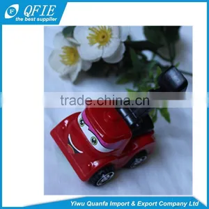 Hot Selling Cheap Mini Plastic Engineering Pull Back Car Toy for Gashapon thumbnail-1