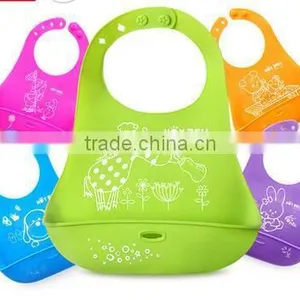 2017 New Style Baby Silicone Bib thumbnail-6