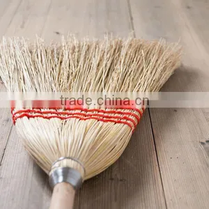 Long Wood Handle Millet Broom thumbnail-5