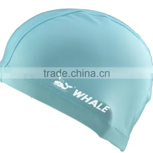 PU Material Waterproof Swimming Cap With 2 Layers Coated Swim Cap(CAP-1301) thumbnail-5
