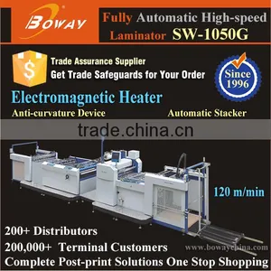 120M/min Industrial A0 A1 A2 Presswork Paper Roll Film Thermal Laminator thumbnail-1