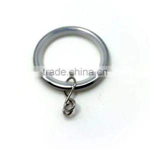 Low Noise Metal Curtain Rod Ring With Loose Eyelet Chrome Plated ID35mm/OD42mm thumbnail-2