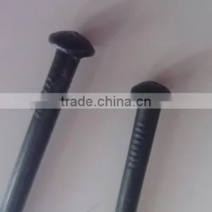 Black Concrete Nail, Mushroom Head Concrete Nail for Guangzhou Supplier thumbnail-2