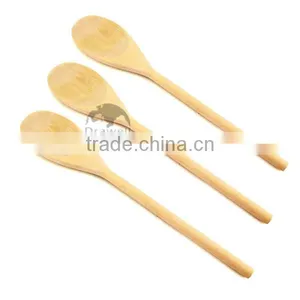 WS-1500 10" Wooden Spoon in Bulk thumbnail-1