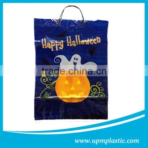 Rigid Clip Close Handle Plastic Gift Shopping Bag thumbnail-1